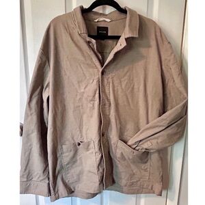 Men's Tan Casual Jacket or casual shirt RW&Co